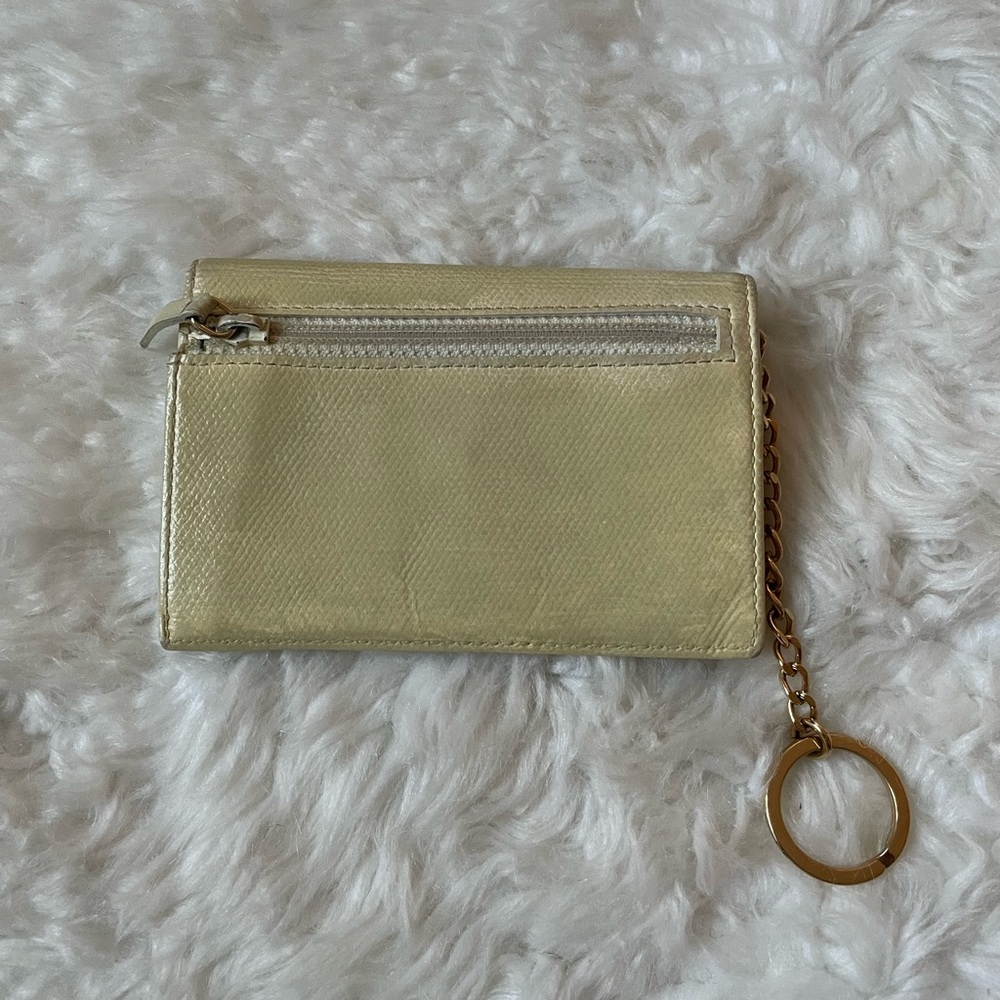 CHANEL🌸 CARD CASE WITH KEY RING✨VINTAGE - Picture 2 of 3